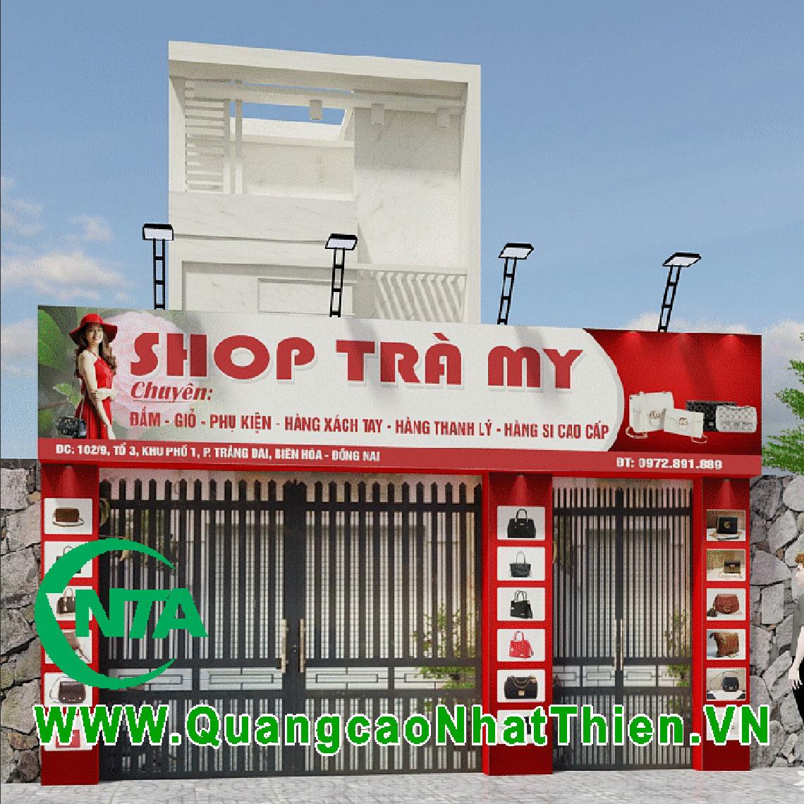Thiết kế shop 012 Thiết kế shop 012